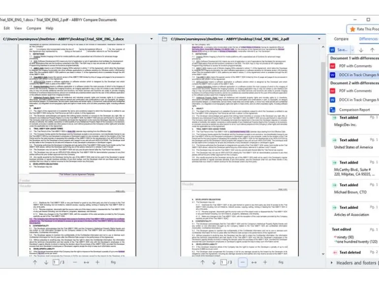 ABBYY FineReader PDF Corporate GOV, Subs., per Seat, 26-50 U, 1y
