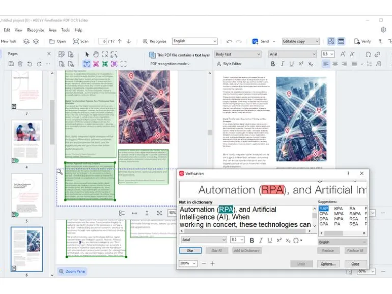 ABBYY FineReader PDF Corporate GOV, Subs., per Seat, 26-50 U, 1y