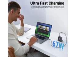 Acer Netzteil-Ladegerät 67W  GaN inkl. 2m USB-C Kabel