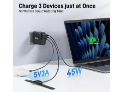 Acer Netzteil-Ladegerät 67W  GaN inkl. 2m USB-C Kabel