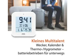ADE Funkwecker mit Nachtlichtsensor