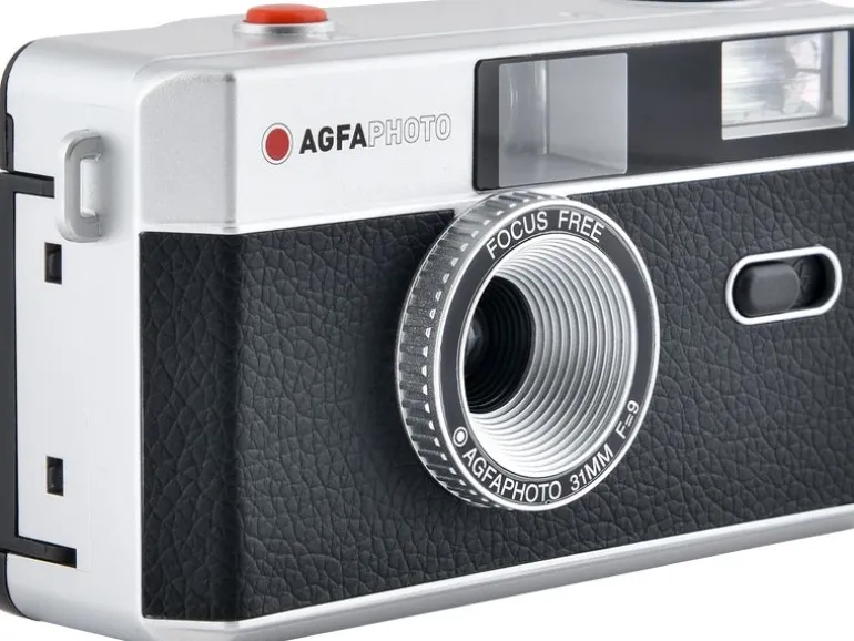 Agfa Analogkamera 35 mm - Schwarz