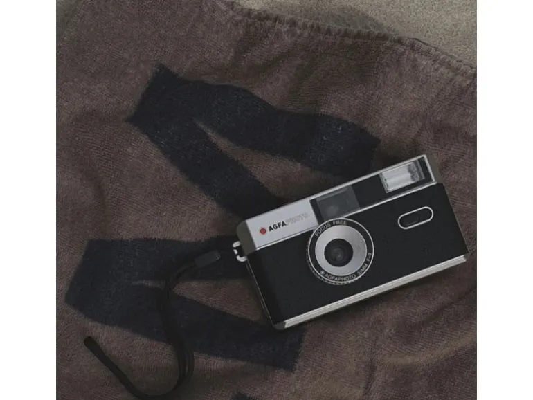 Agfa Analogkamera 35 mm - Schwarz