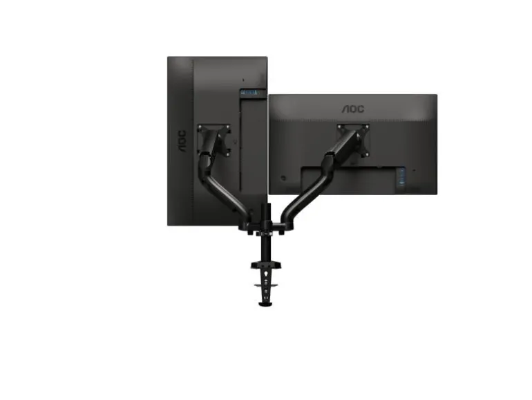 AOC Tischhalterung AD110D0 Dual bis 9 kg – Schwarz