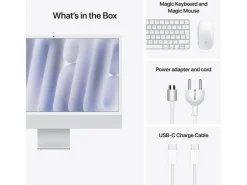 Apple iMac 24" M4 8C GPU / 256 GB / 16 GB Silber