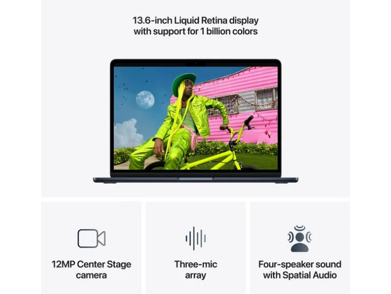 Apple MacBook Air 13" 2026 M5 8C GPU / 16 GB / 512 GB Midnight