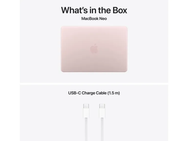 Apple 13" MacBook Neo (A18 Pro) 5C GPU /256 GB / 8 GB Blush