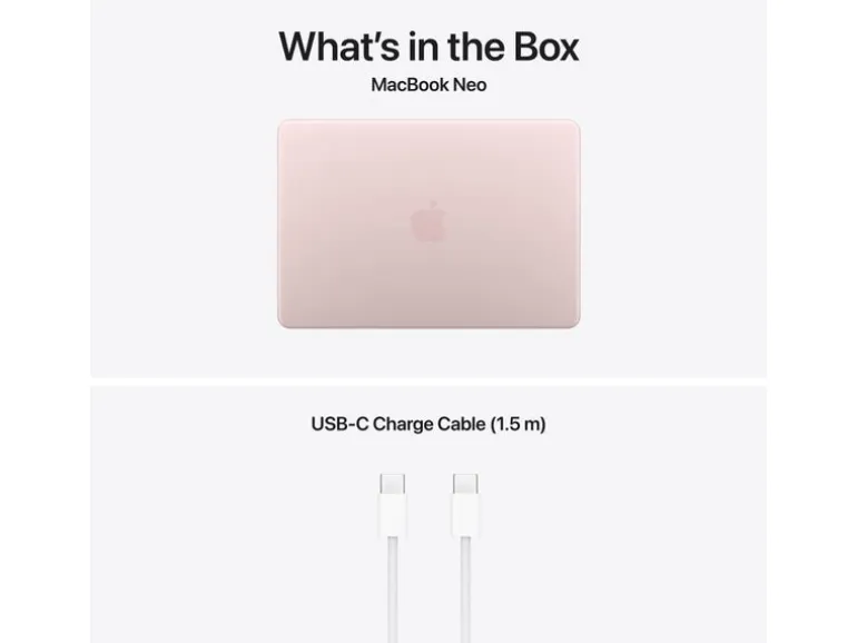 Apple 13" MacBook Neo (A18 Pro) Touch ID 5C GPU/512 GB/ 8 GB Blush