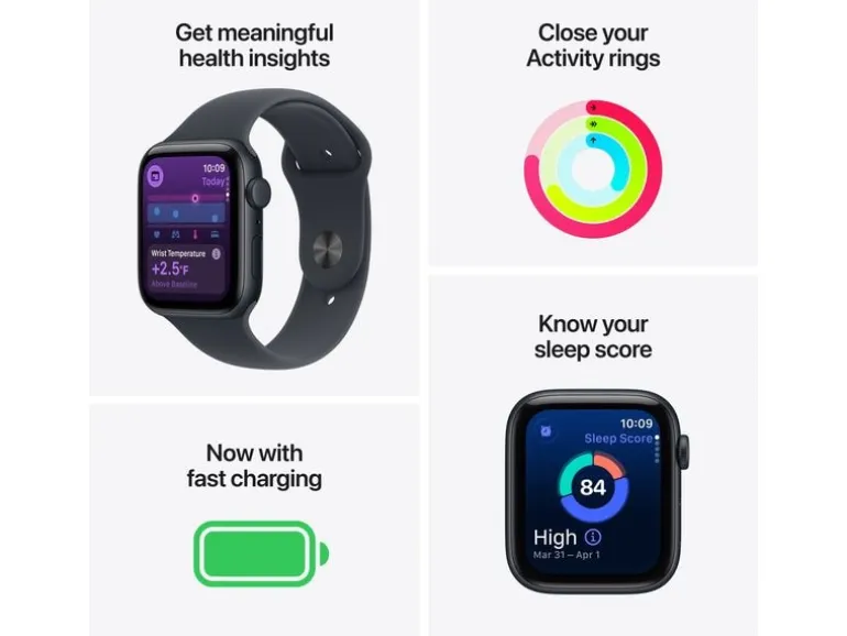 Apple Watch SE 3 40 mm LTE Sport Band Starlight S/M