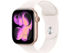 Apple Watch Series 11 46 mm GPS Rose Gold Alu Sport Band S/M