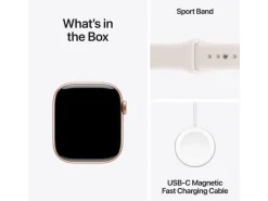 Apple Watch Series 11 42 mm LTE Rose Gold Alu Light Blush S/M