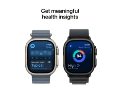 Apple Watch Ultra 3 Black Titanium Black Ocean Band