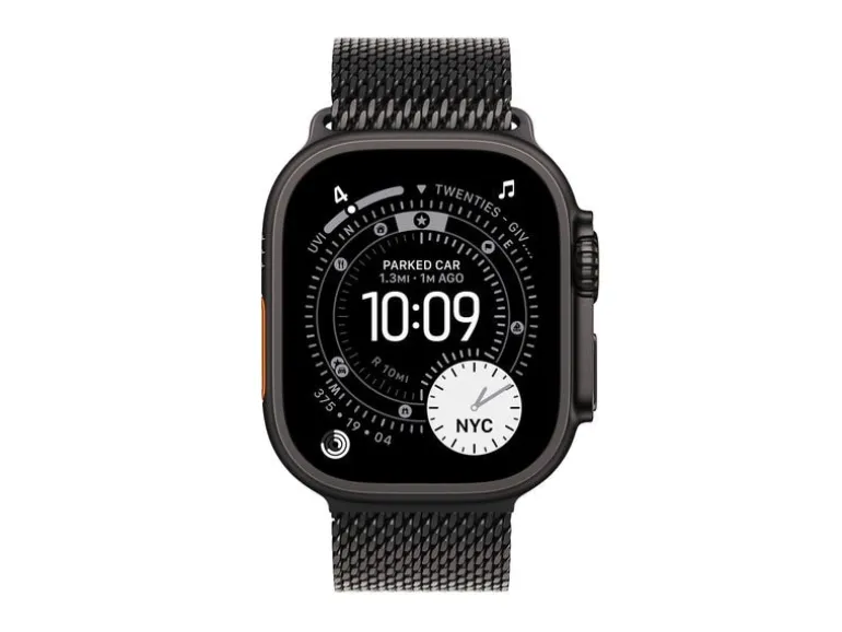 Apple Watch Ultra 3 Black Titanium Milanese Loop S