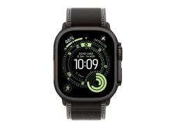 Apple Watch Ultra 3 Black Titanium Black Charcoal Trail Loop M/L
