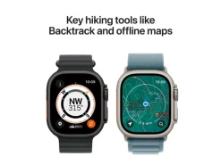 Apple Watch Ultra 3 Black Titanium Black Charcoal Trail Loop M/L