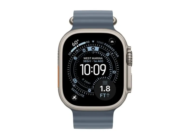 Apple Watch Ultra 3 Natural Titanium Blue Ocean Band