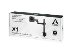 Arctic Cooling Tischhalterung X1 bis 10 kg – Schwarz matt