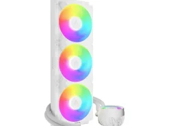 Arctic Cooling Wasserkühlung Liquid Freezer III Pro 420 A-RGB Weiss
