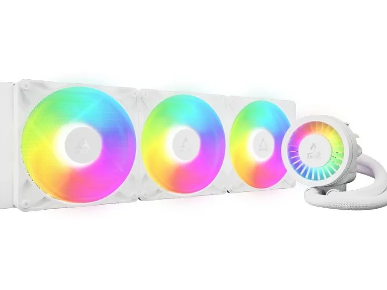 Arctic Cooling Wasserkühlung Liquid Freezer III Pro 420 A-RGB Weiss