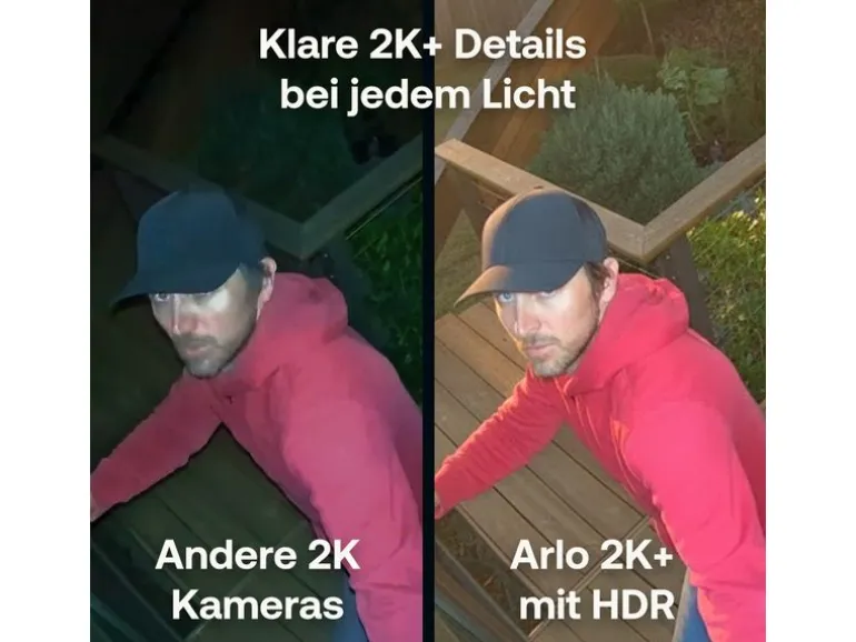 Arlo Überwachungsset Pro 6 2K 3er Set Weiss