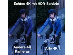 Arlo Überwachungsset Ultra 3 4K UHD & Solar Panel 4 Stück
