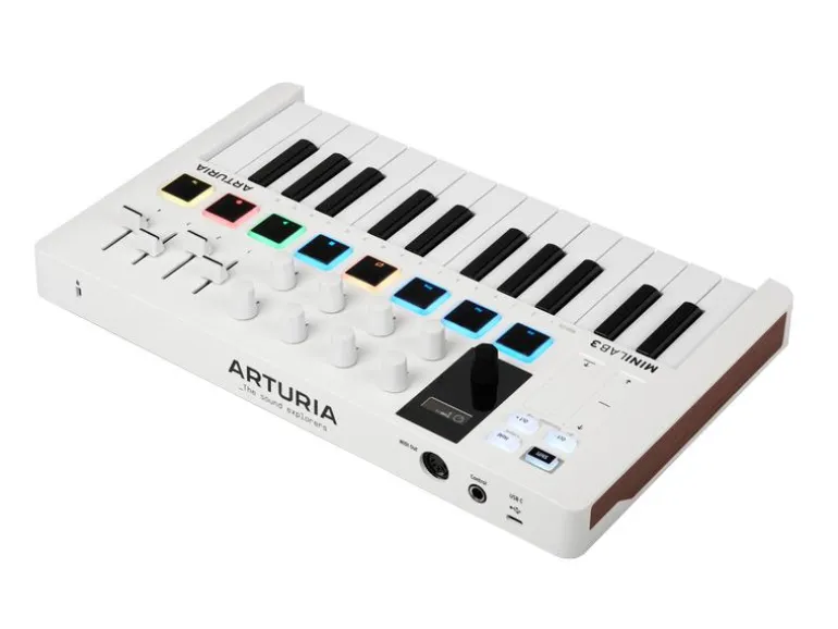 Arturia Keyboard Controller Minilab 3 Weiss