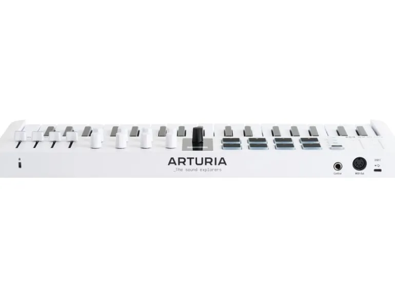 Arturia Keyboard Controller MiniLab 37 Mk3 37 Tasten, Weiss