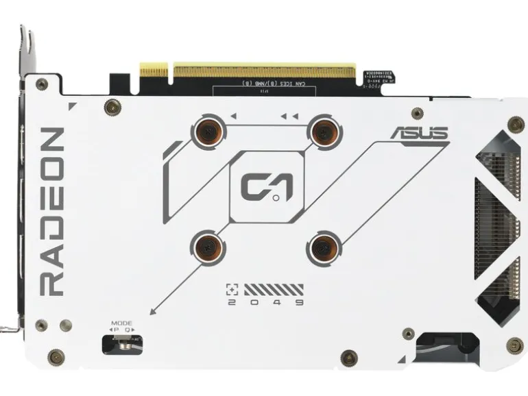 ASUS Grafikkarte Dual Radeon RX9060XT 16G Weiss