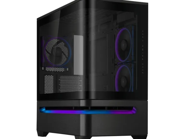 ASUS PC-Gehäuse Prime AP202 TG ARGB Schwarz