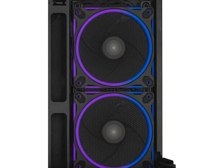 ASUS PC-Gehäuse Prime AP202 TG ARGB Schwarz