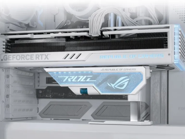 ASUS ROG ASUS ROG Herculx Grafikkartenhalter Weiss