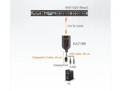 Aten KVM-Kabel KA7189 DisplayPort