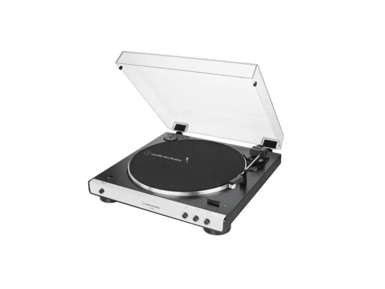Audio-Technica Plattenspieler mit Bluetooth AT-LP60X Weiss