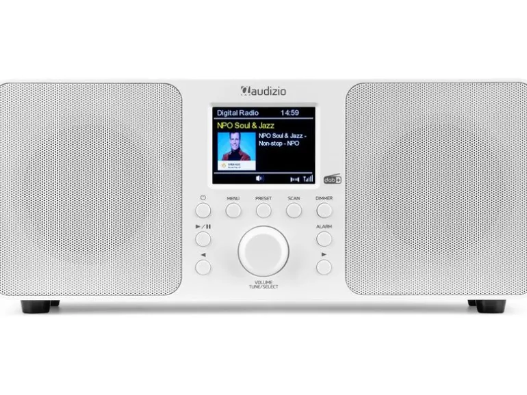 Audizio DAB+ Radio Genua Weiss