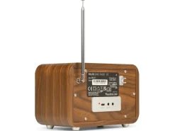 Audizio DAB+ Radio Milan Dunkelbraun/Silber