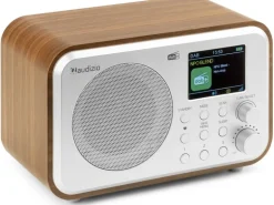 Audizio DAB+ Radio Milan Dunkelbraun/Silber
