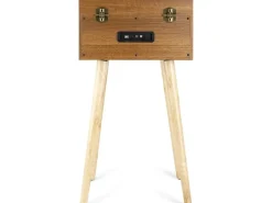 Audizio Plattenspieler mit Bluetooth Fremont Braun