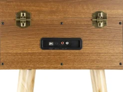 Audizio Plattenspieler mit Bluetooth Fremont Braun