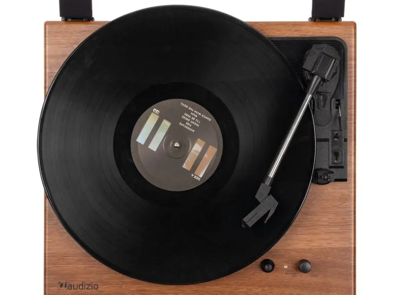 Audizio Plattenspieler mit Bluetooth RP112L Dunkelbraun