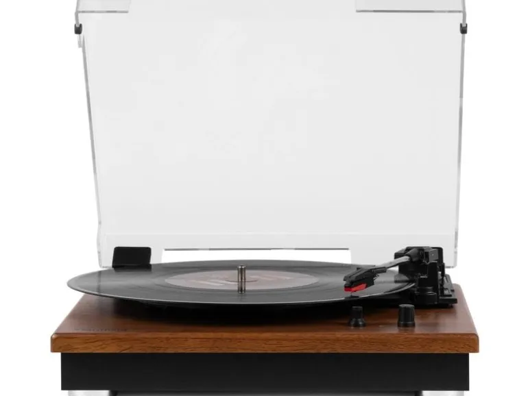 Audizio Plattenspieler mit Bluetooth RP112L Dunkelbraun