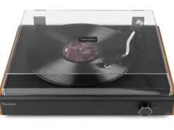 Audizio Plattenspieler RP335 Braun/Schwarz