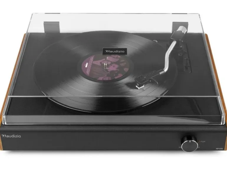 Audizio Plattenspieler RP335 Braun/Schwarz