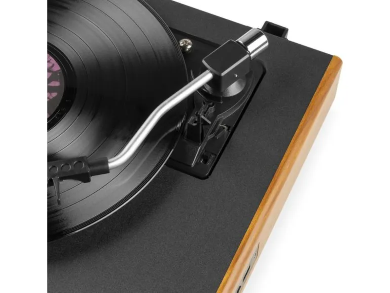 Audizio Plattenspieler RP335 Braun/Schwarz