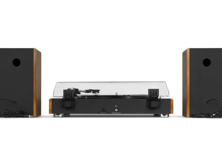 Audizio Plattenspieler RP335 Braun/Schwarz