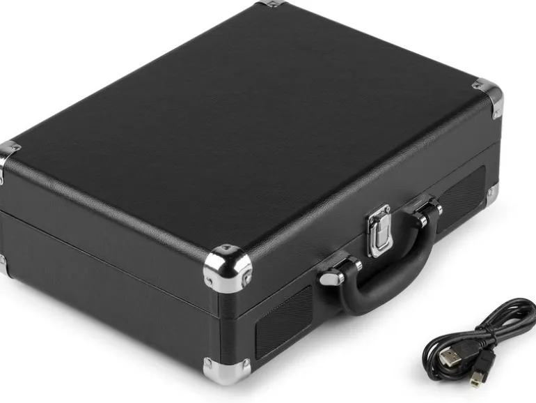 Audizio Plattenspieler RP114 Schwarz