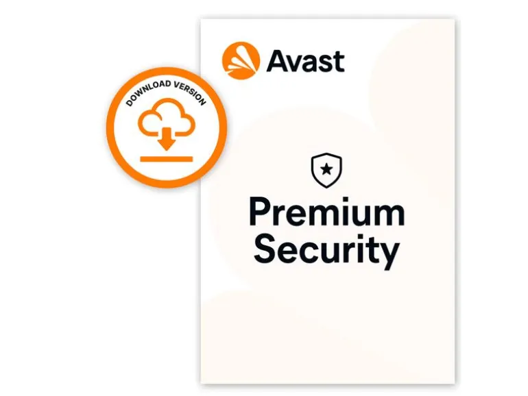 Avast Premium Security ESD, Vollversion, 10 Geräte, 1 Jahr