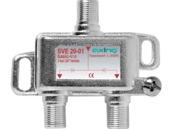 Axing 2-fach SAT-Verteiler SVE 20-01 52400 MHz, DC