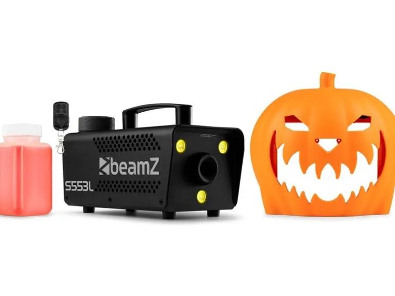 BeamZ Nebelmaschine S553L Halloween Set