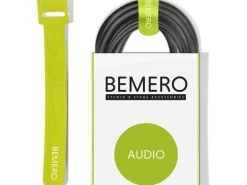 Bemero Audio-Kabel 6.3 Klinken - 6.3 Klinken 6 m, Schwarz