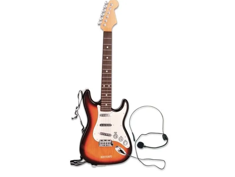 Bontempi Musikinstrument Elektronische Rockgitarre
